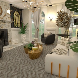 floorplans möbel dekor wohnzimmer beleuchtung 3d