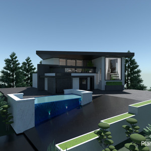 floorplans maison architecture entrée 3d