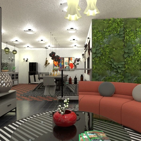 floor plans dom meble wystrój wnętrz na zewnątrz oświetlenie 3d