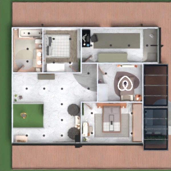 floor plans cozinha utensílios domésticos banheiro escritório quarto infantil 3d