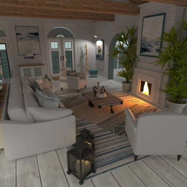 floor plans дом мебель декор улица освещение 3d