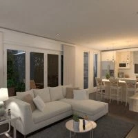floor plans apartamento varanda inferior mobílias decoração faça você mesmo banheiro quarto quarto cozinha escritório iluminação paisagismo utensílios domésticos cafeterias sala de jantar arquitetura despensa patamar 3d