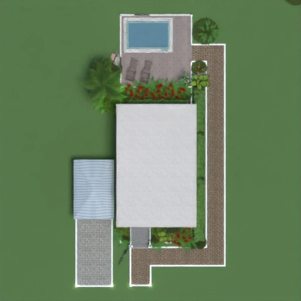 floor plans vonia butas virtuvė eksterjeras prieškambaris 3d
