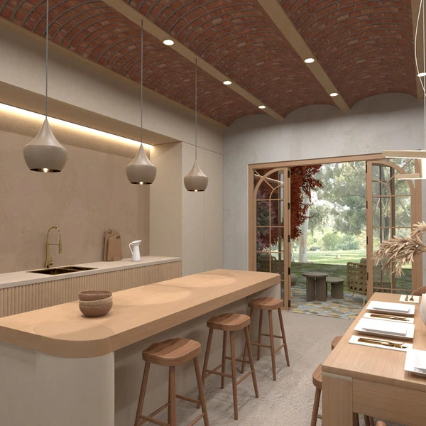 floor plans house kitchen dining room 3d