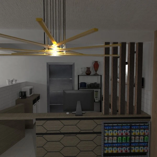 floor plans cafeterias 3d