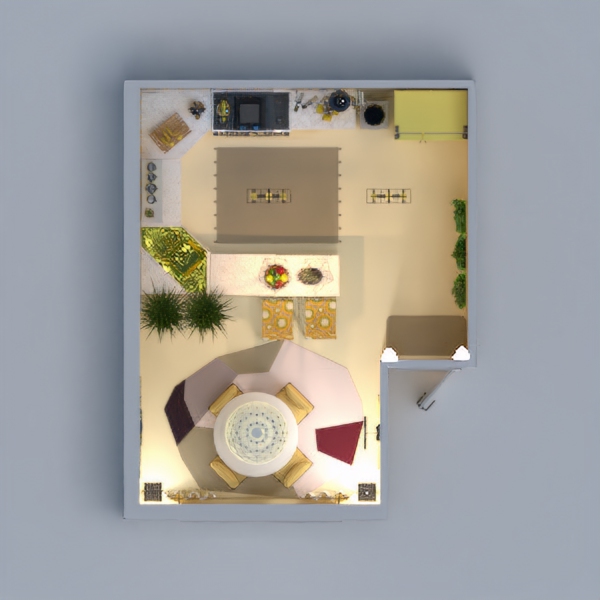 Sunny, warm & radiant kitchen that brings you joy & happiness !