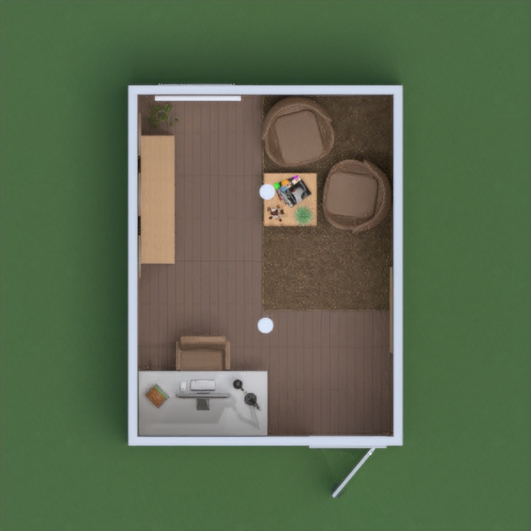 my cozy brown office, with place to relax. please vote for me i am only 9 and i want to win.
