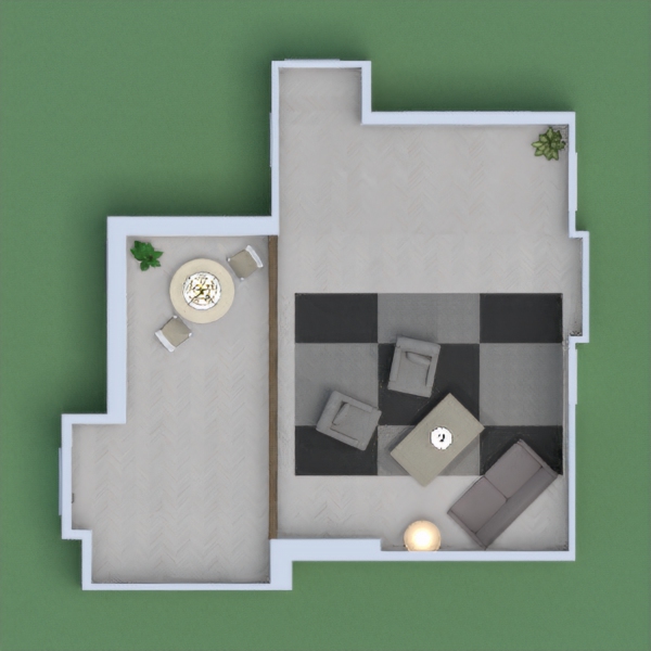 This is an eating area and a resting area.