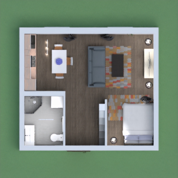 a nice couples home in the center of the city